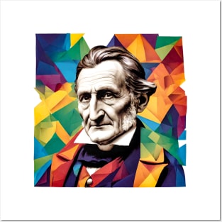 Carl Friedrich Gauss Vintage Colorful Artwork Posters and Art